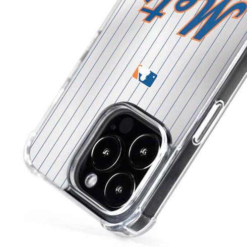 MLB New York Mets Home Jersey iPhone 16 Pro MagSafe Case